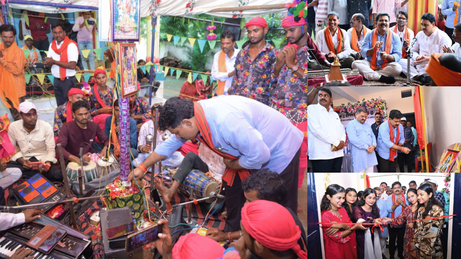 धुरी समाज भवन का लोकार्पण और रामधुनी कार्यक्रमों में शामिल हुए उपमुख्यमंत्री विजय शर्मा